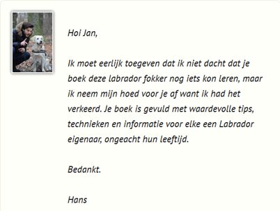 Labrador Handboek review 3